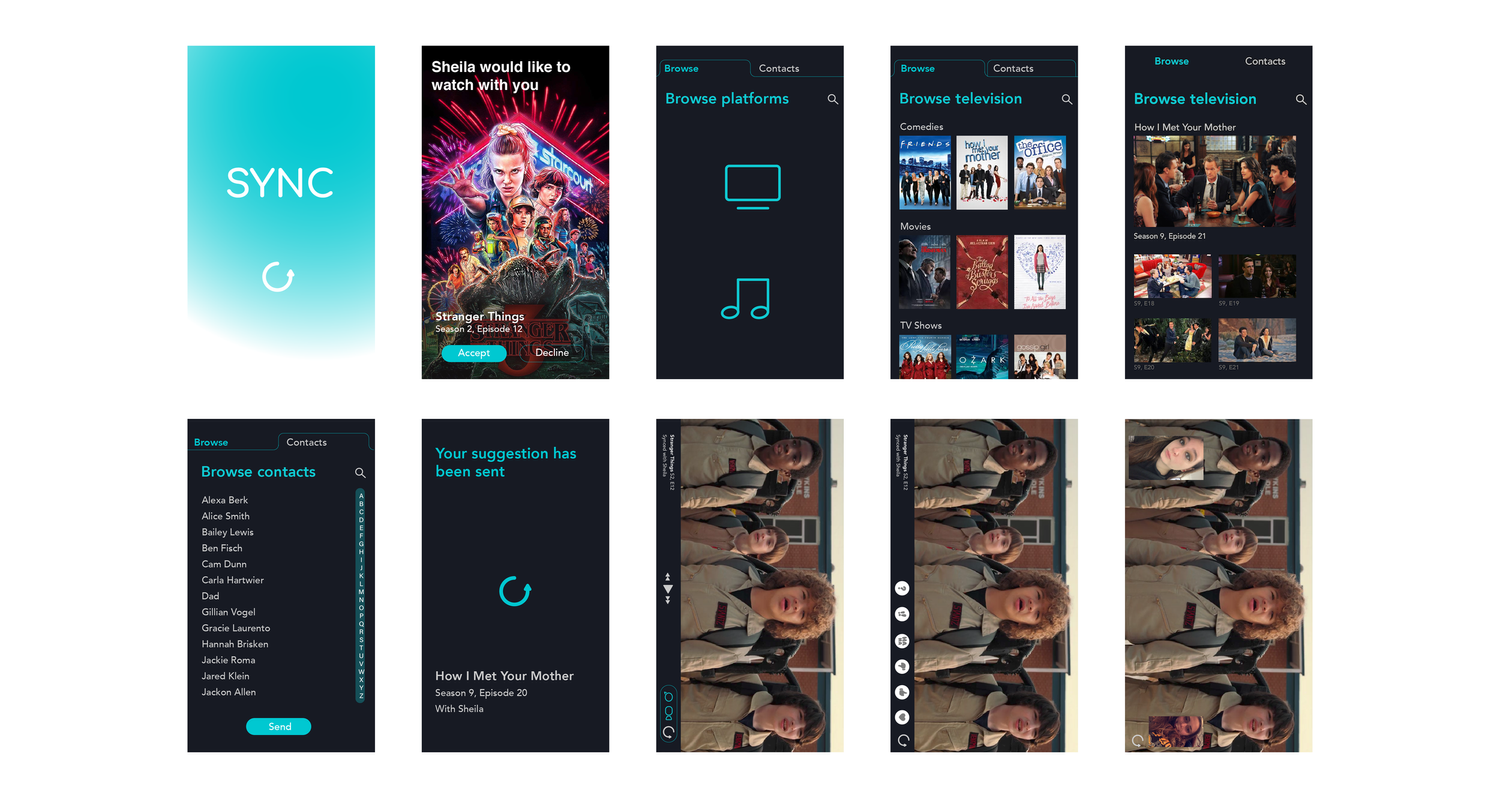 SYNC screen 2